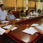 Hội nghị bàn và thống nhất nội dung, chương trình kỳ họp thứ nhất và thứ hai HĐND huyện khóa XIX – nhiệm kỳ 2016-2021